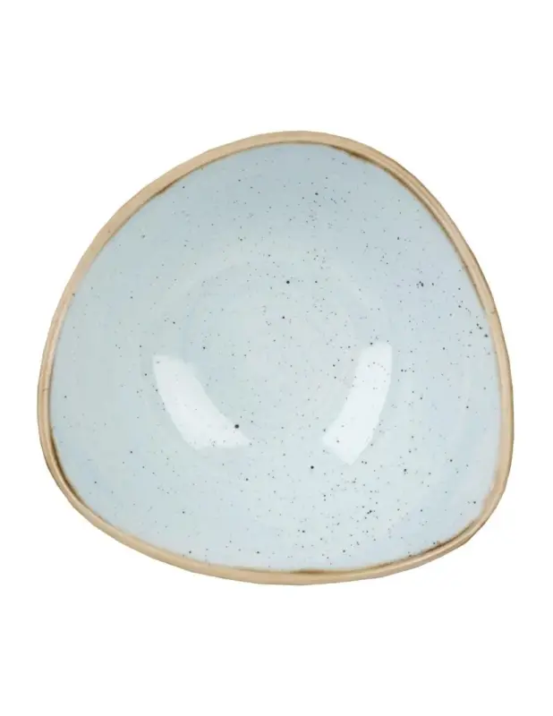Produit De Marque Bols triangulaires Churchill Stonecast Duck Egg Lotus 153mm (Lot de 12)