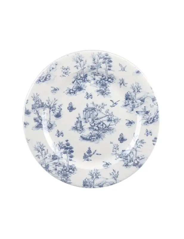 Vente Directe Assiettes plates Churchill Vintage Prints Prague Toile Print 305mm (Lot de 6)