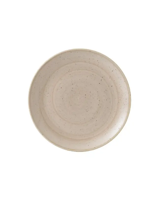 Acheter En Ligne Assiettes rondes Churchill Stonecast Nutmeg Cream 260mm (Lot de 12)