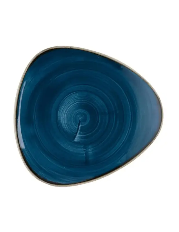 Bols triangulaires Churchill Stonecast Java Blue Lotus 152mm (Lot de 12) Meilleur Prix