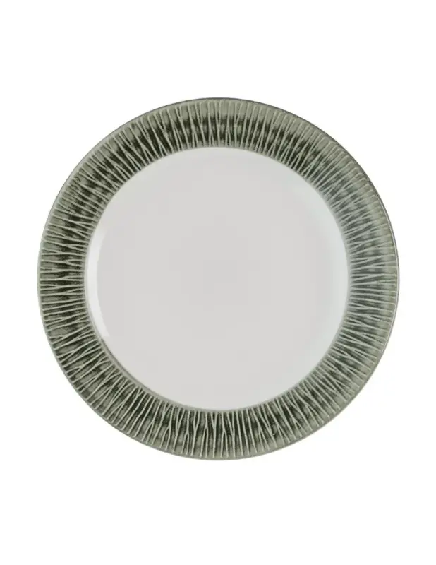 Affaire À Saisir Assiettes classiques Churchill Bamboo Ceramic Spinwash Alpines 167mm (Lot de 12)