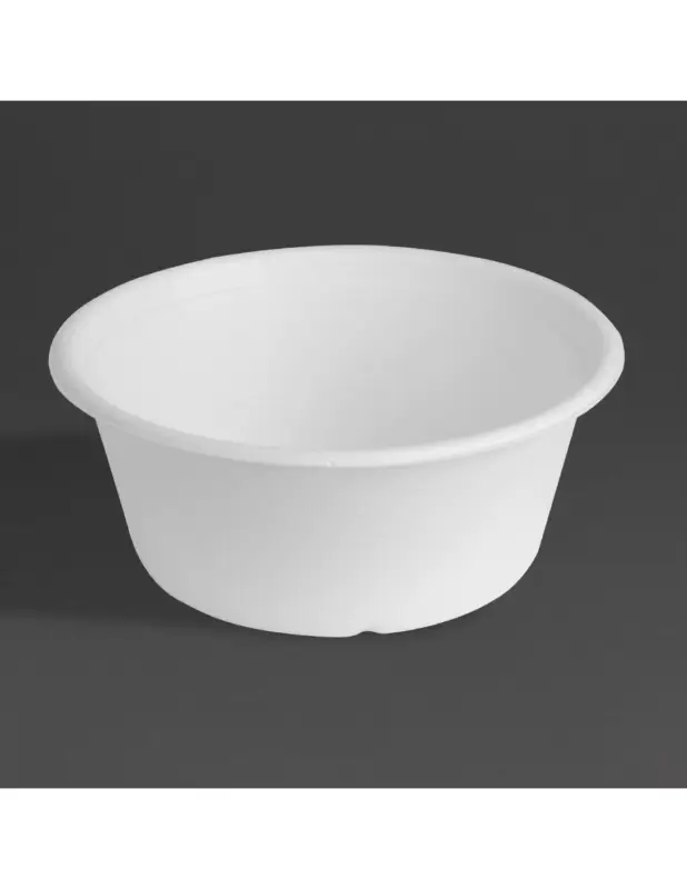 Bols en bagasse Fiesta Compostable 750 ml (lot de 50) Nouvel Arrivage