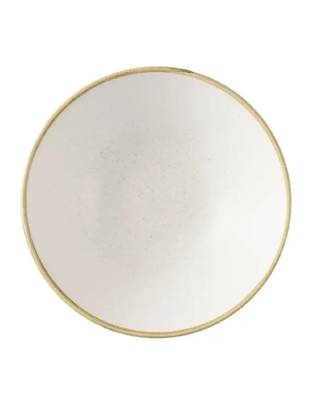 Assiettes creuses rondes Churchill Stonecast Barley White 205mm (Lot de 6) Satisfait Ou Remboursé