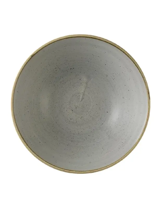 Assiettes creuses rondes Churchill Stonecast Grey 205mm (Lot de 6) Expédié Aujourd’hui