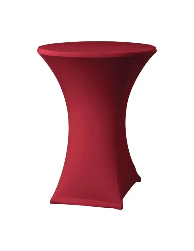 Housse de table extensible Samba bordeaux D2 Dernière Chance