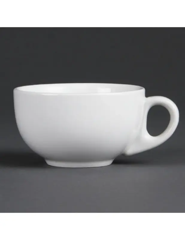 Tasses à cappuccino blanches 200ml Olympia (Lot de 12) Achat Immédiat