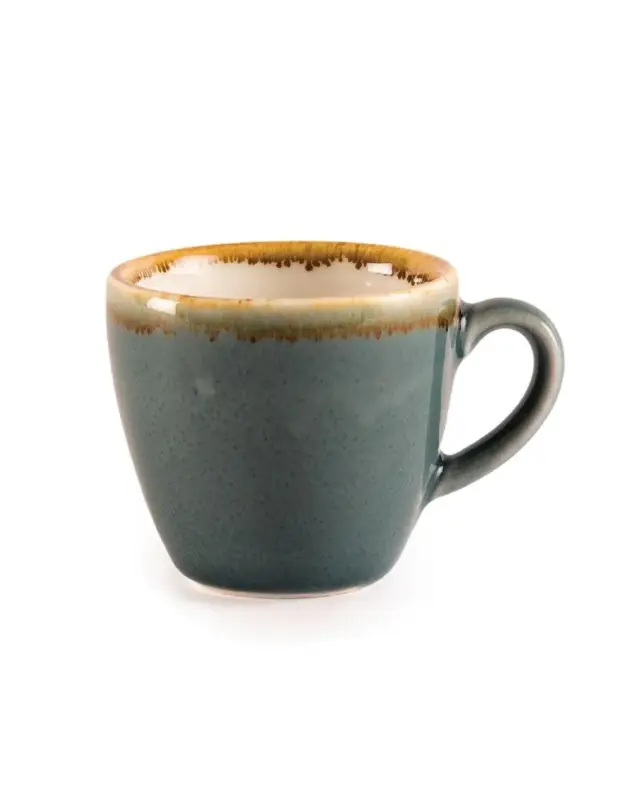 Achat Immédiat Tasse à espresso couleur océan Olympia Kiln 85ml (Lot de 6)
