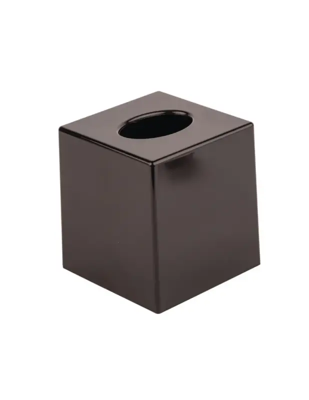 Boîte à mouchoirs carrée noire Affaire À Saisir