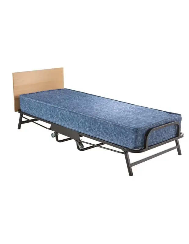 Lit pliant 1 personne avec matelas étanche Jay-Be noir Offre Spéciale