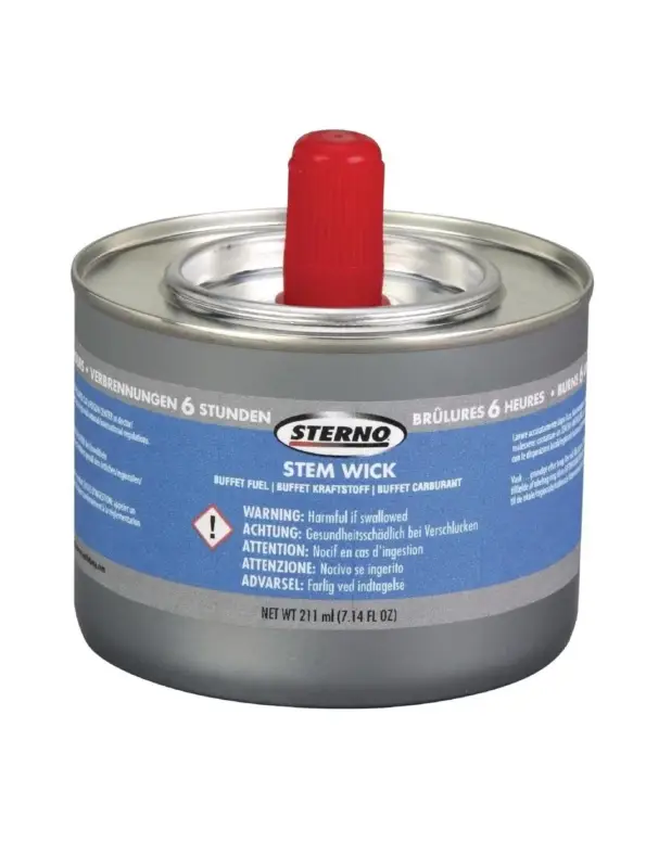 Combustible liquide Superwick 6 heures Sterno x12 Offre Exclusive
