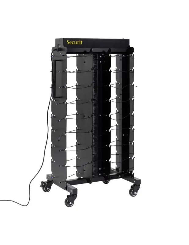 Expédition Rapide Chariot de chargement Securit pour 36 lampes de table adapté à GR652 GR655 GR656 GR657 GR658
