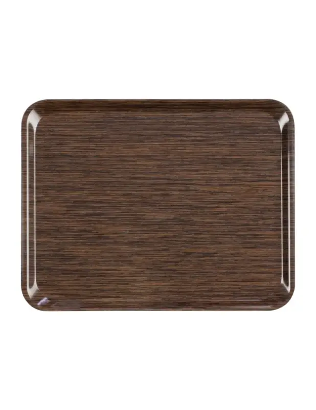 Plateau de service en mélamine Roltex Self 46x36cm wengé Petit Prix