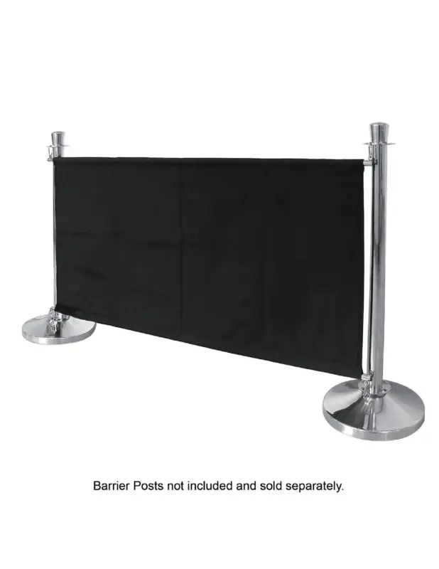 Barrière en toile Bolero noire Petit Prix