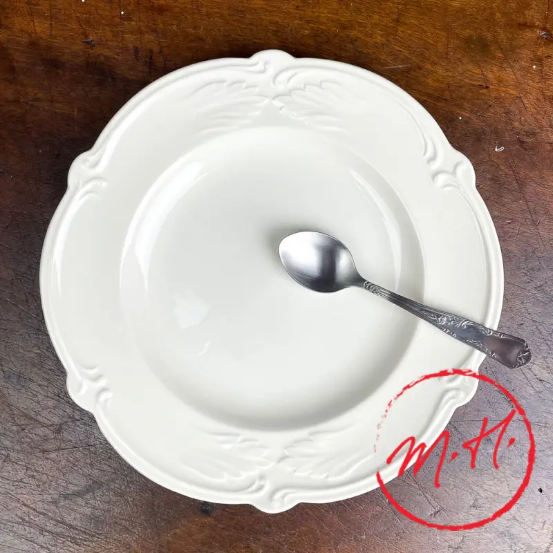 4 assiettes à dessert Rocaille – Gien Soldes