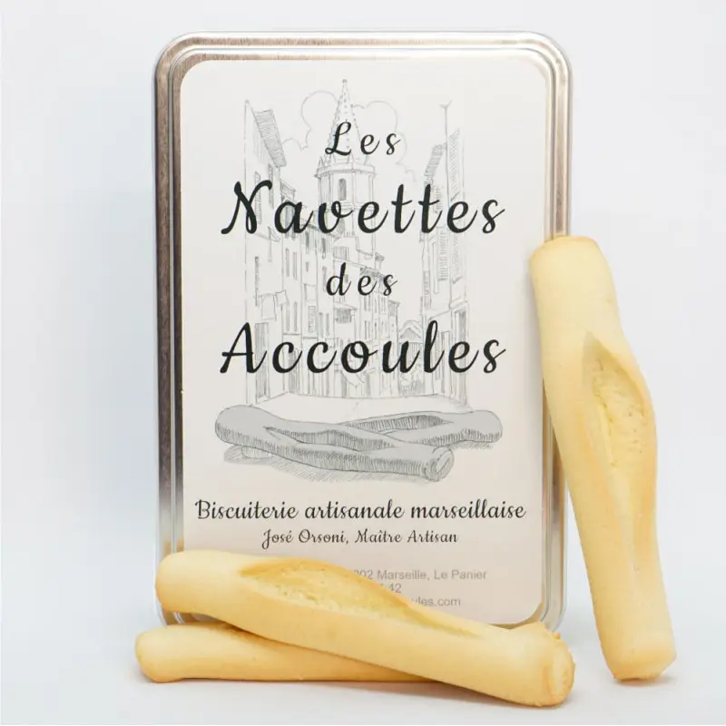 12 navettes des Accoules boîte métal Vente Directe