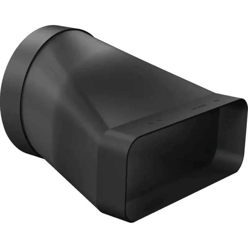 Conduit adaptateur rond/plat 150mm pour table de cuisson ventilée Livraison Express