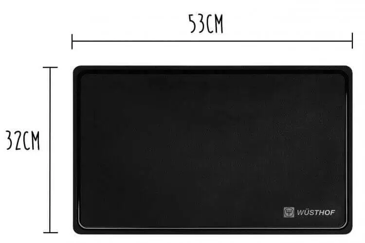 Offre Limitée Planche &agrave; d&eacute;couper souple Wusthof noire 53x32cm