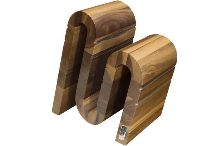 Bloc vide Artelegno Grand Prix Chicane S pour 9 couteaux de cuisine Produit De Marque