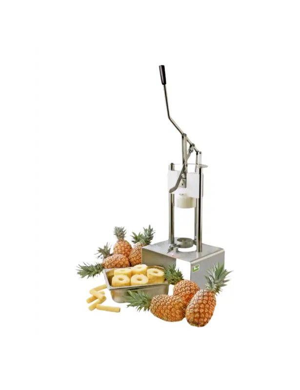 Coupe et Vide Ananas Manuel – inox (lames Ø 89, 95 ou 102 mm) – Louis Tellier Meilleur Prix