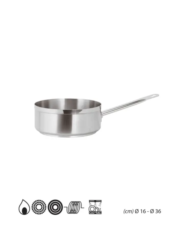 Plat à Sauter – Inox Grand Gourmet – Paderno Offre Limitée