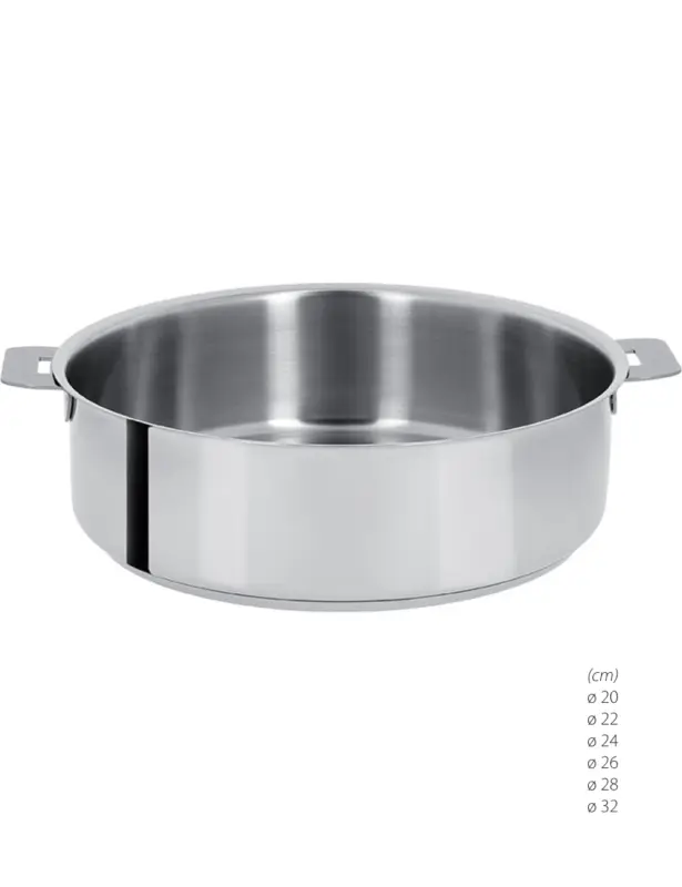 Sauteuse inox – Collection Mutine Amovible – CRISTEL Acheter Direct