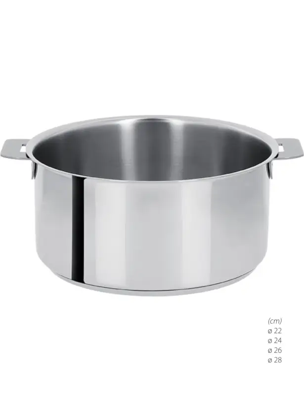 Meilleur Choix Faitout inox – Collection Mutine Amovible – CRISTEL