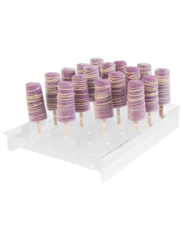 Présentoir Comptoir Glaces sur Bâtonnets PMMA – Paderno Meilleur Prix