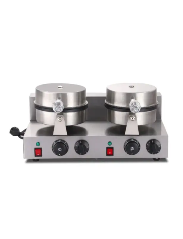 Gaufrier Électrique Double – Cœurs – Dynasteel Promotion