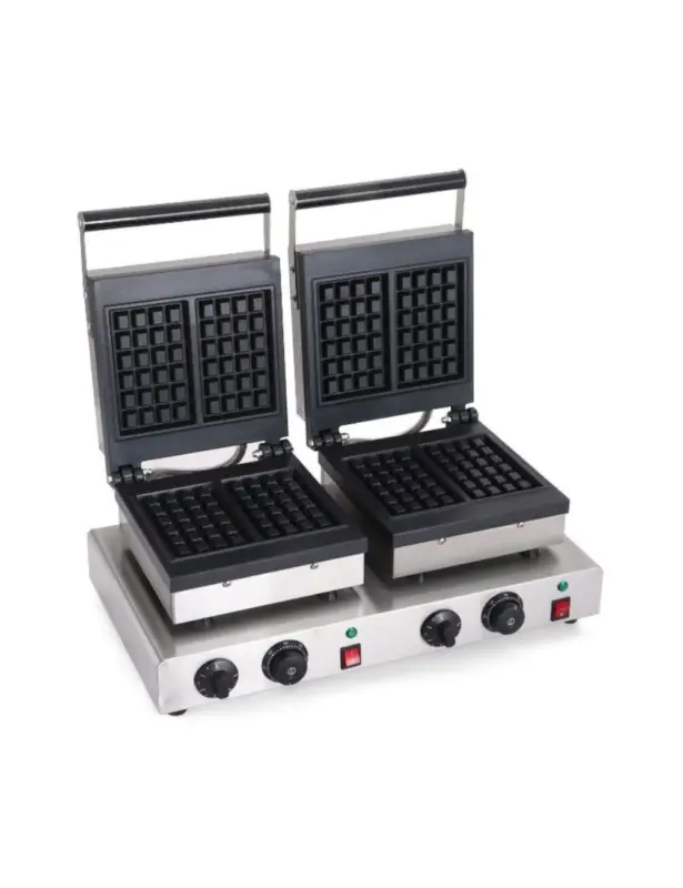 Authentique Gaufrier Électrique Double Liège – Dynasteel