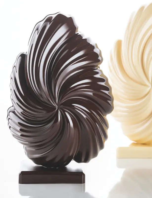 Zefiro (Zéphyr) – Moule thermoformé chocolat 3D œuf de Pâques (x2) – PAVONI Italia Vente Flash