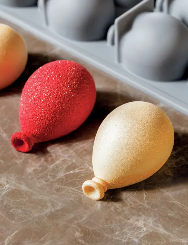 Ballon – Moule en silicone Gourmand par Fabrizio Fiorani (x12) – PAVONI Italia Vente Directe