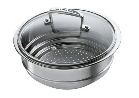 Bon Marché Multi Panier Vapeur Inox pour Casserole 24 cm
