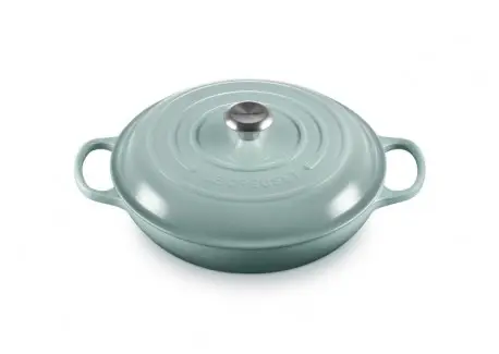 Réduction Cocotte Campagnard Fonte 3,5 L Bleu Sea Salt (30 cm)
