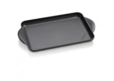 Plancha en fonte Rectangulaire 32 cm Noir Produit De Marque