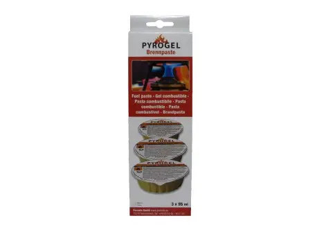 Gel Combustible 3 Recharges 95 ml Offre Spéciale