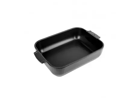 Appolia Plat à Four Rectangulaire 32×22 cm Noir Mat Truffe Commande En Gros