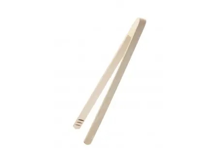 Expédié Aujourd’hui Pince à Toast et Cornichons en Bois de Hêtre 24 cm