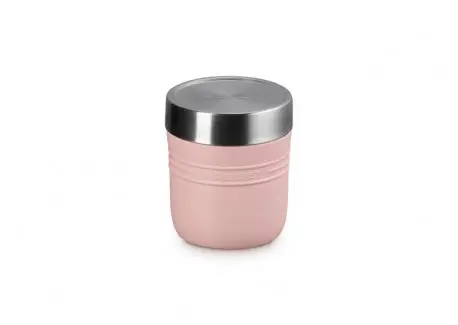 On The Go Lunch Box Isotherme Inox Ronde 500 ml Rose Shell Pink Vente Directe