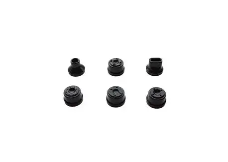 Prix Choc OS0152_N Set 6 Douilles à Pâtes Noires pour Extracteur de Jus Horizontal