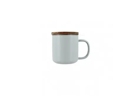 Tasse à Thé avec Infuseur 0,30 L Gris Perle Nouveauté