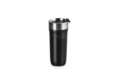 Marque On The Go Travel Mug Isotherme Hermétique à Emporter 350 ml Noir Mat