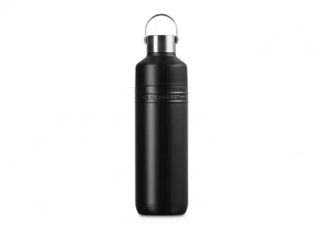 Satisfait Ou Remboursé On The Go Gourde Bouteille Isotherme 1 L Noir Mat