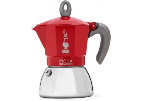 Moka Induction Cafetière 6 Tasses Rouge Commande En Gros