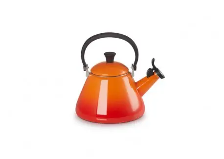 Certifié Kone Bouilloire à Sifflet 1,6 L Orange Volcanique