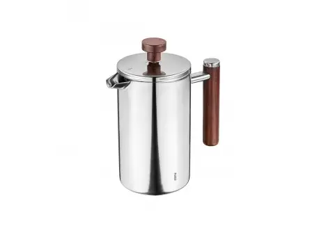 Affaire À Saisir Gustavo Cafetière à Piston Inox Isotherme French Press 5 Tasses (0,6 L)