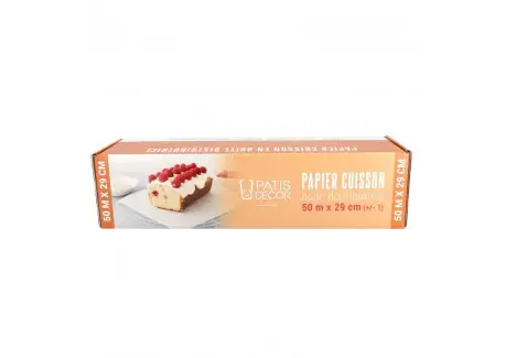 Papier Cuisson Sulfurisé pour Four 30cm x 50m Meilleur Prix