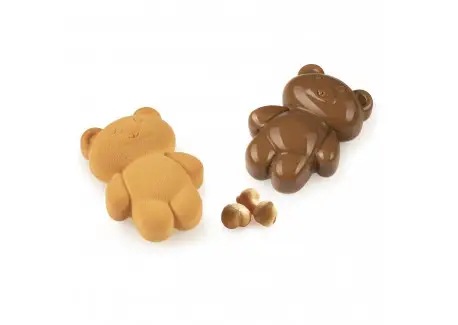 Commander Vite Moule en Silicone Ourson Teddy Bear 68 79mm 8×68 ml