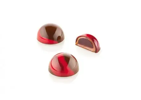 Vente Directe Chocado Kit Moules à Pralines Chocolat Semisfera 01