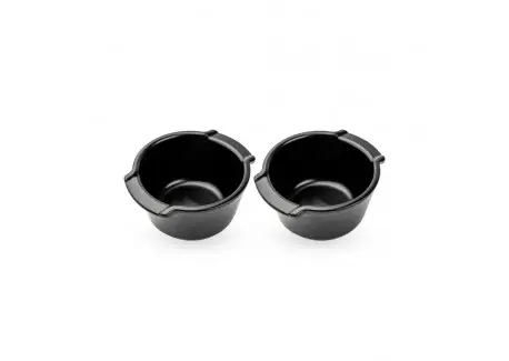 Set Ramequins 11 cm Noir Mat Truffe 2 pcs Petit Prix