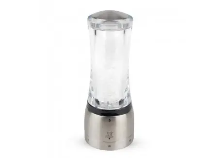 Offre Limitée Daman Moulin à Sel 16 cm Inox Acryl U&rsquo;Select Zirlion